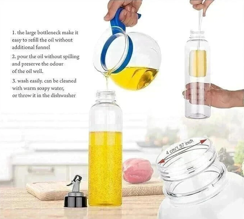 OTIZ 2000 ml Cooking Oil Dispenser Set (Pack of 2) - Image 6
